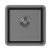 Abey BS1 360 x 360 Single Bowl Bar Sink - Black Pearl